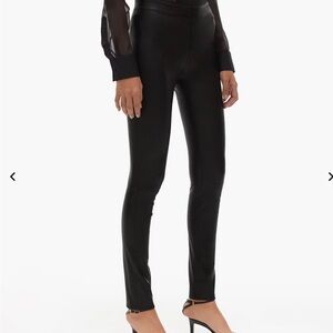 Helmut Lang Leather Legging, Black, Size 00, (fits a 2) NWT